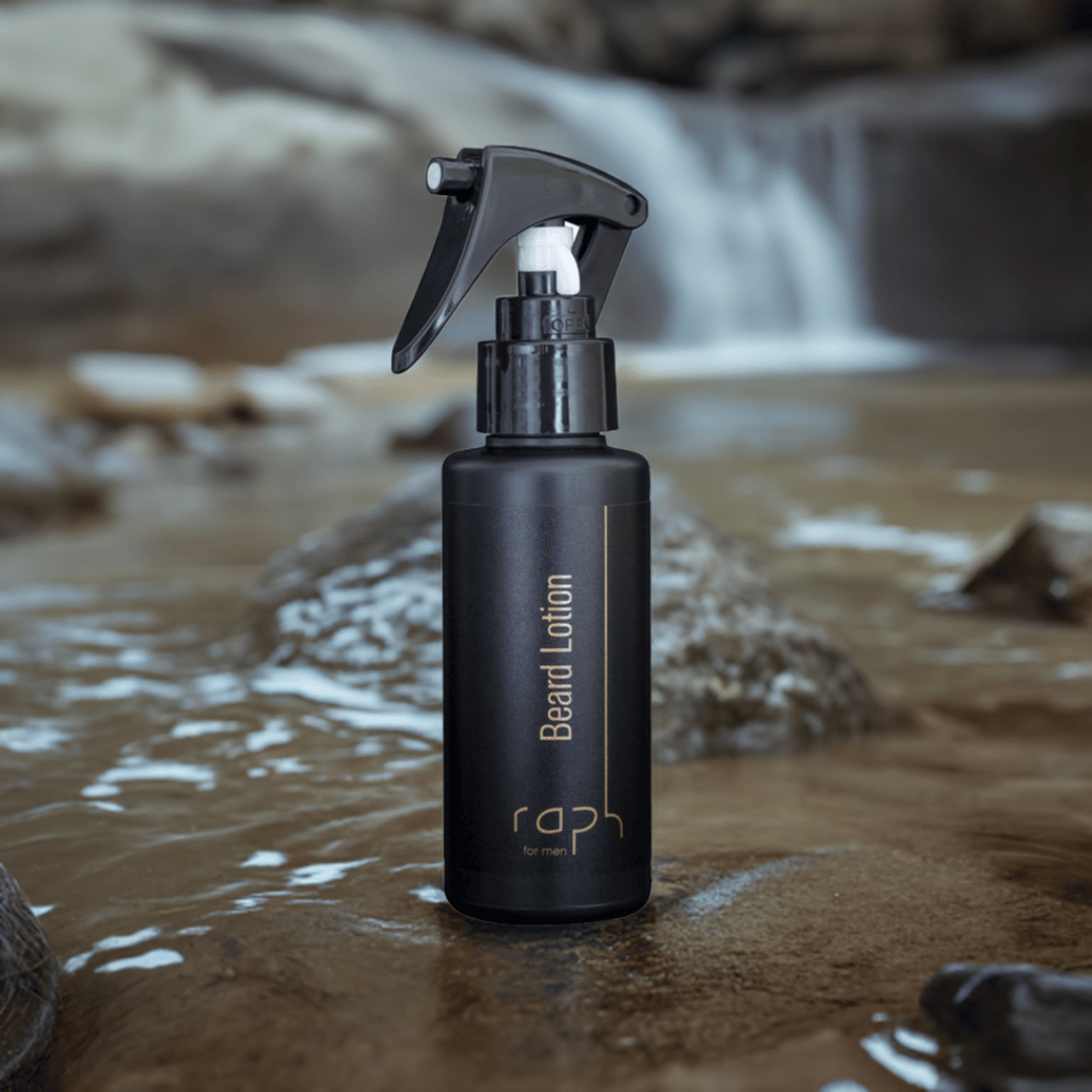 raph for men Beard Lotion 100 ml, hochwertige Bartpflege-Lotion für natürlichen Glanz und einen gepflegten Look.